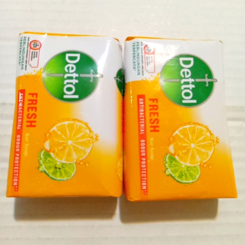 Dettol Freash Bar Soap Anti Bacterial 2 bars